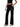 FDR Black Flare Tummy Control Loose Pants